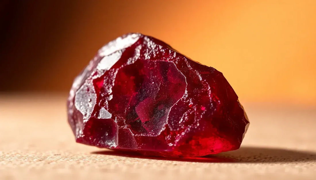 raw ruby gemstone