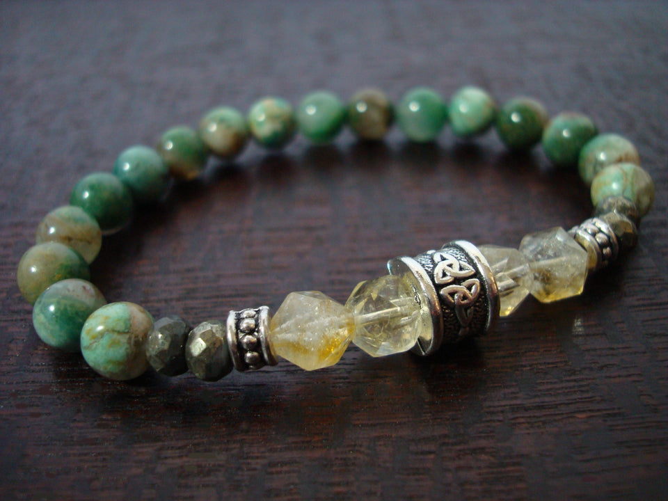 Women's Show Me the Money Manifestation Mala Bracelet