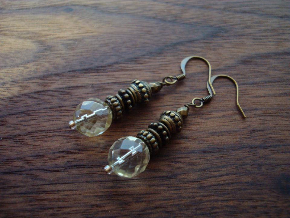 Citrine Dangle Earrings