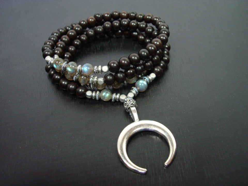 Women's Labradorite Lunar Wisdom Mala