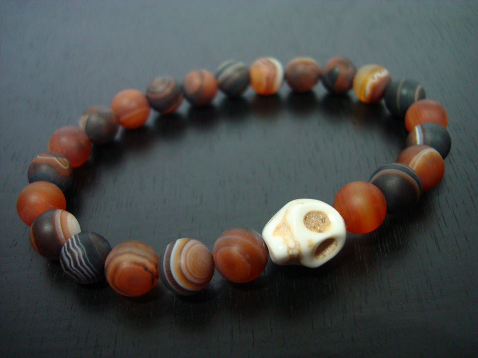 Men's Wisdom & Positivity Mala Bracelet