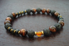 Men's Baltic Amber Prosperity Mala Bracelet