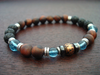 Men's Balance, Vitality, & Spiritual Protection Mala Bracelet