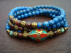 Women's Tibetan Lapis Lazuli Spiritual Awareness Mala