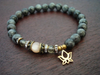 Women's Peach Moonstone Love & Strength Mala Bracelet