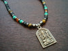 Men's Baltic Amber & Malachite Shiva Mala