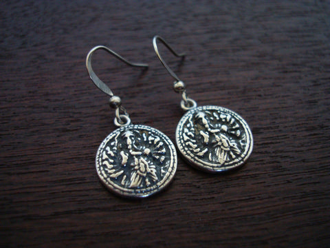 Sterling Silver Ganesha Earrings