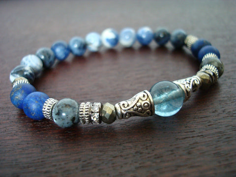 Blue Malas & Jewelry | 5th Chakra Jewelry | Throat Chakra