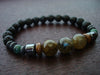 Men's Heart Chakra Mala Bracelet