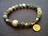 Women's Pink Sunstone Celebrate Life Mala Bracelet