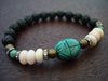 Women's Turquoise Scarab Mala Bracelet