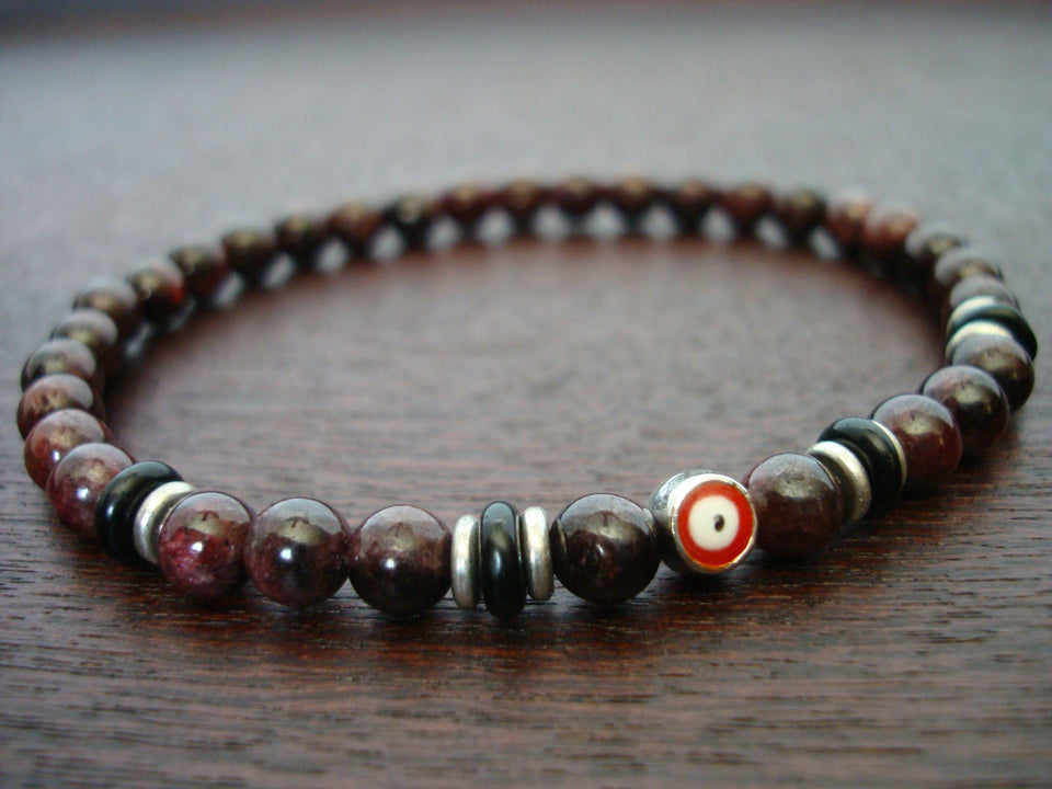 Men's True Evil Eye Mala Bracelet