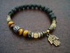 Women's Solar Plexus Power Chakra Mala Bracelet