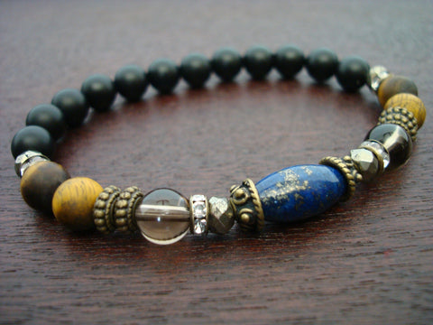 Women's Clarity, Endurance, & Prosperity Mala Bracelet