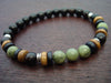 Men's ECO Jade Prosperity Mala Bracelet