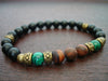 Men's Vitality & Spiritual Growth Mala Bracelet