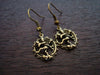 Women's Bronze Cosmic Dancer Nataraj Earrings