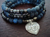 Kundalini Shakti Dumortierite Mala