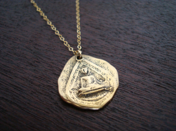 Bronze Buddha Necklace