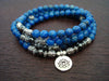 Women's Denim Lapis Lazuli Manifestation Mala