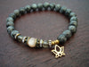 Women's Peach Moonstone Love & Strength Mala Bracelet