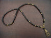 Men's Obsidian Good Fortune Ganesha Mala