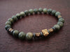 Men's Jade Yin Yang Mala Bracelet