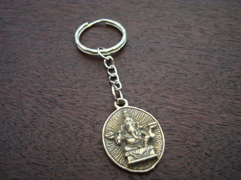 Ganesha Om Key Chain