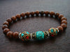 Women's Tibetan Turquoise Mala Bracelet