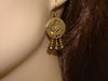 Om Pyrite Earrings