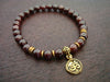 Garnet Shakti Mala Bracelet