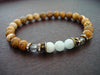 Women's Aquamarine Mala Bracelet