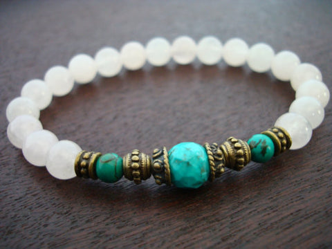Women's Rose Quartz Attraction Mala Bracelet