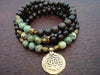 Men's African Turquoise Mala