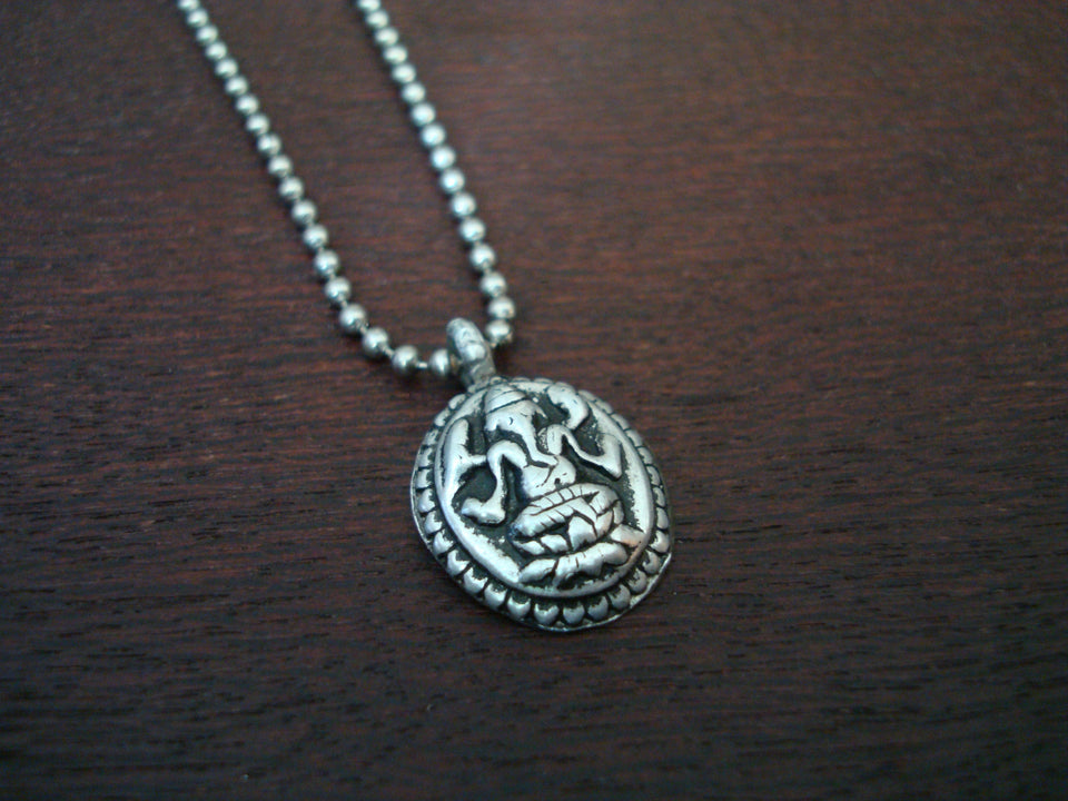 Men's Antique Ganesha Necklace