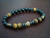 Men's Matte Tiger Eye Celtic Knot Bracelet