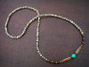 Women's Tibetan Turquoise & Garnet Mala