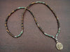 Women's Green Jasper Healing Heart Ganesha Mala