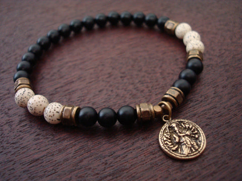 Men's Lotus Seed Prosperity & New Beginnings Bracelet