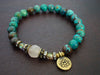 Women's Rose Quartz Heart Attraction Mala Bracelet