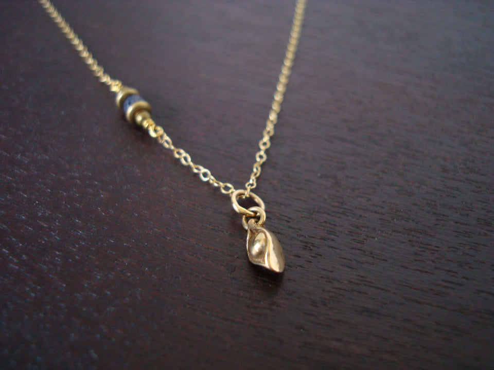 Sapphire Evil Eye Necklace