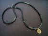 Women's Black Moonstone Intuition & Wisdom Lotus Mala