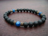 Men's Kyanite Protection & Tranquility Mala Bracelet