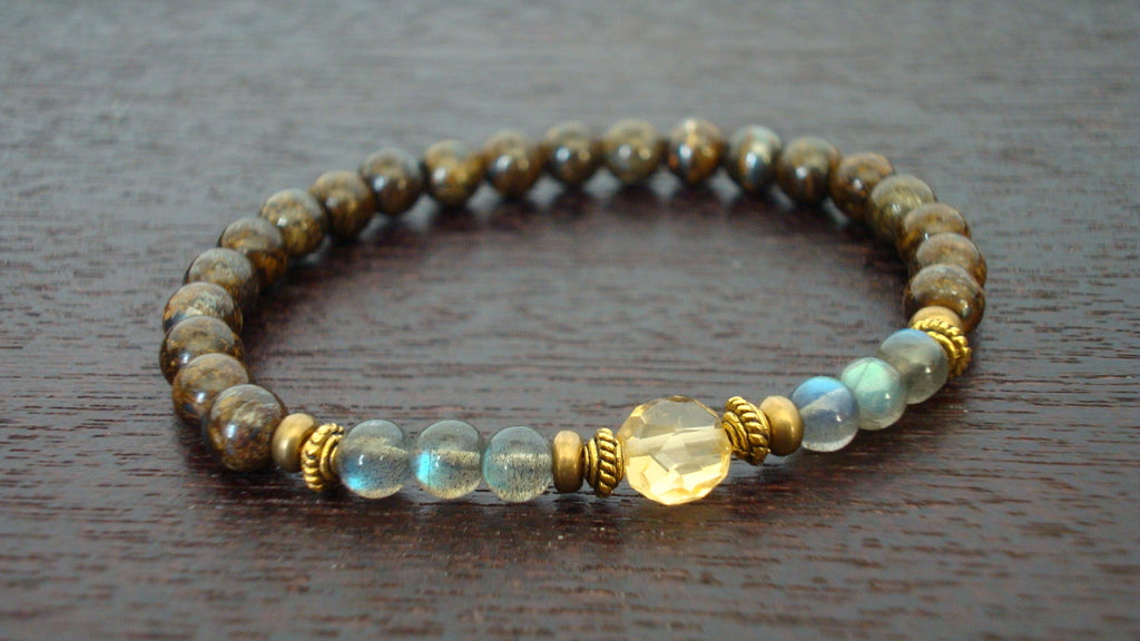 Women's Citrine Strength & Good Fortune Bracelet