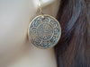 Women's Lotus Chakra Wheel Earrings