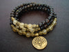 Women's Good Fortune Lotus Mala