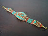 Tibetan Turquoise Diamond Bracelet