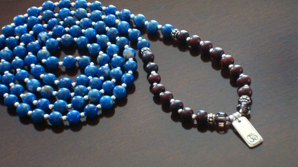 Lapis Lazuli Intuition Om Mala