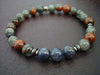 Men's Water Sapphire Attraction & Intuition Mala Bracelet