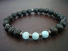 Men's Aquamarine Mala Bracelet